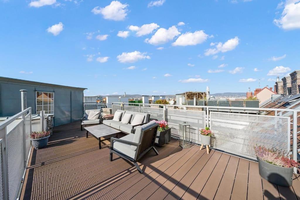 Designer Penthouse With Balcony Lägenhet Wien Exteriör bild